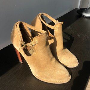 Tan Booties